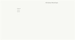Desktop Screenshot of christianehrentraut.com